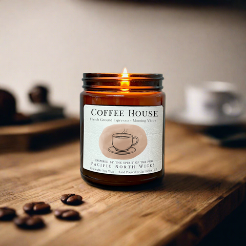 Pacific North Wicks Coffee House Candle