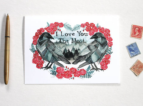 michele maule Greeting Card I Love You the Most
