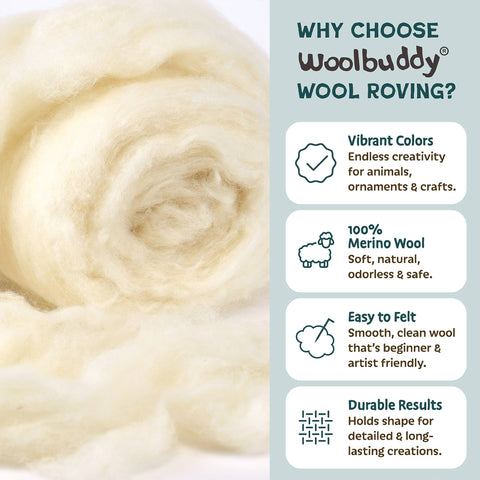 Woolbuddy - DIY Needle Felting Kit - Sheep