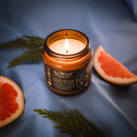 Sea Witch Botanicals Soy Wax Candle Full Moon