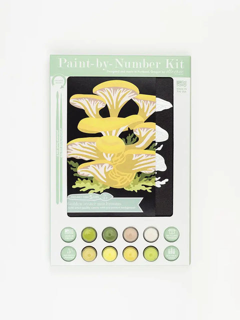 Elle Cree Golden Oyster Mushroom PBN Kit