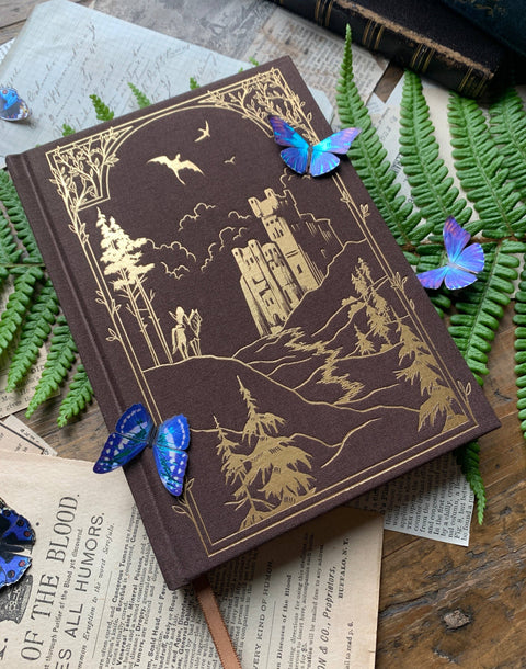 Creeping Moon The Wanderer Dot Grid Notebook