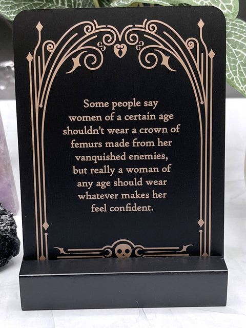 Boredwalk Sinister Affirmations Deck