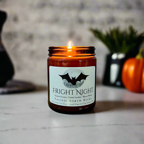 Pacific North Wicks Fright Night Candle