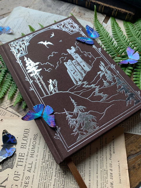 Creeping Moon The Wanderer Dot Grid Notebook