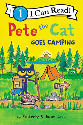 Pete the Cat Goes Camping (I Can Read Level 1) (Paperback) Paperback