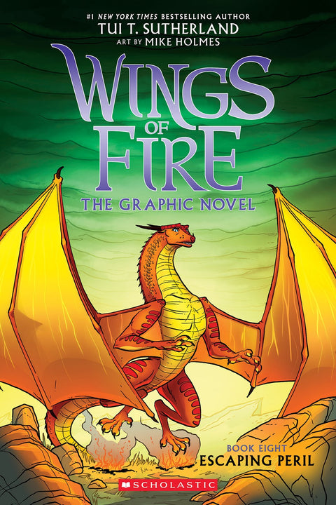 Escaping Peril: A Graphic Novel (Wings of Fire Graphic Novel #8) (Wings of Fire Graphix)