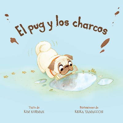 El pug y los charcos