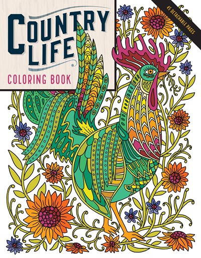 Country Life Coloring Book