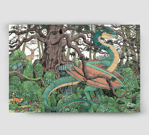 Dragons of the Forest: 1000 Piece Puzzle
