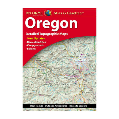 Oregon Delorme Atlas & Gazetteer