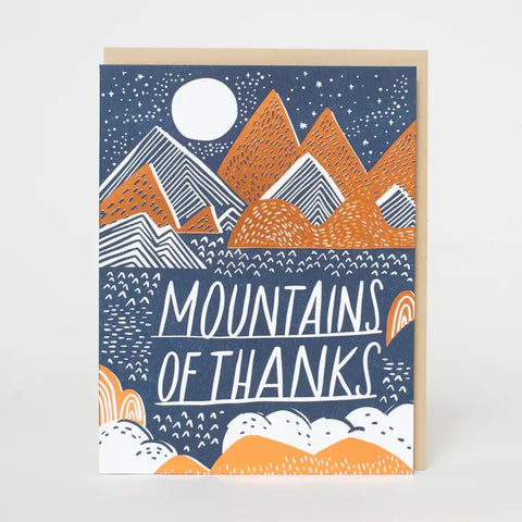 Hello! Lucky Card Mountains of Thanks