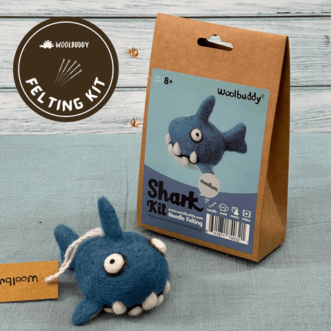 Woolbuddy Needle Felting Shark Kit