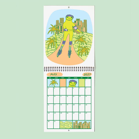 The Good Twin 2027 Calendar Froggy of the Month