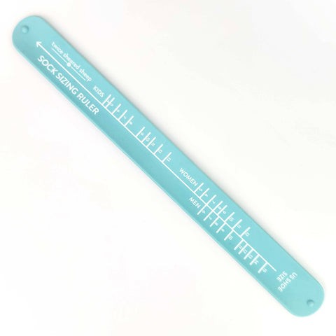 TSS Sock Sizing Ruler Sock Knitting Bracelet Ruler
