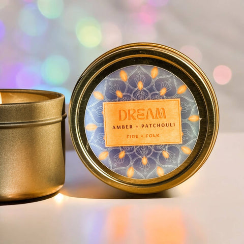 Fire + Folk 4oz Meditation Candle Dream