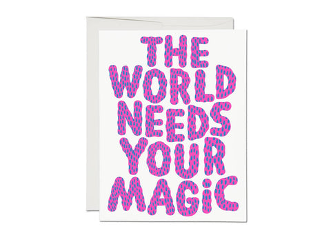 Red Cap Cards Encouragement Card Your Magic