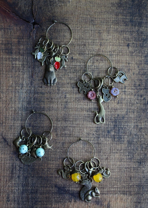 NNK Stitch Markers Animal Family