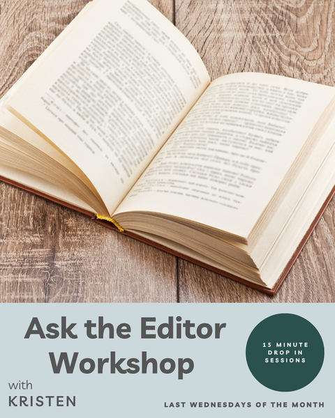 Ask the Editor Workshop Registration Fee