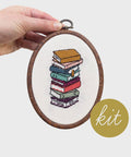 Junebug & Darlin Cross Stitch Kit Bibliophilia