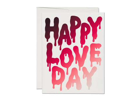 Red Cap Card Bloody Valentine