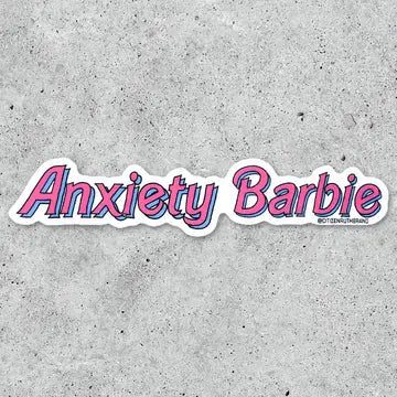 Citizen Ruth Sticker Anxiety Barbie