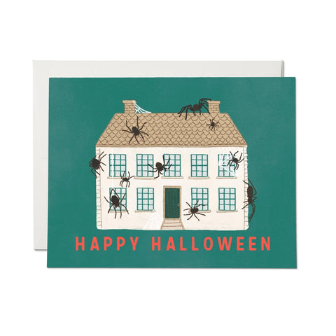 Red Cap Card Spider House