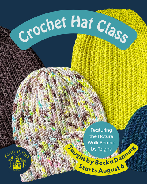 Nature Walk Beanie Class (Aug 6 & 13)