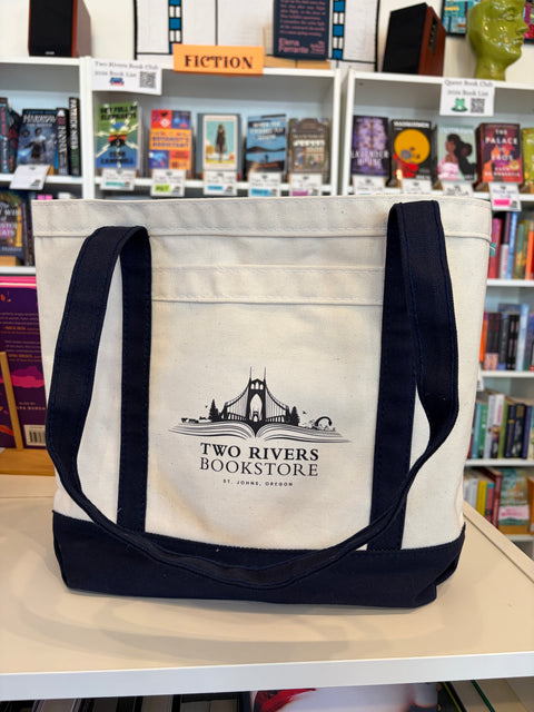 Two Rivers Boat Tote Bag
