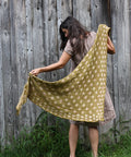 Pressed Flowers Shawl Kit Oatmeal