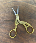 Stainless Embroidery Scissors Stork