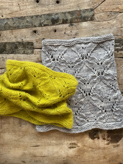 Intro to Lace Knitting: Ptarmigan Cowl (Feb 8 & 22nd)