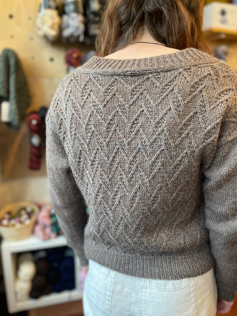 Textured Cardigan Class: Mastiha (Jan 8th, 22nd, Feb 5th & 12th)