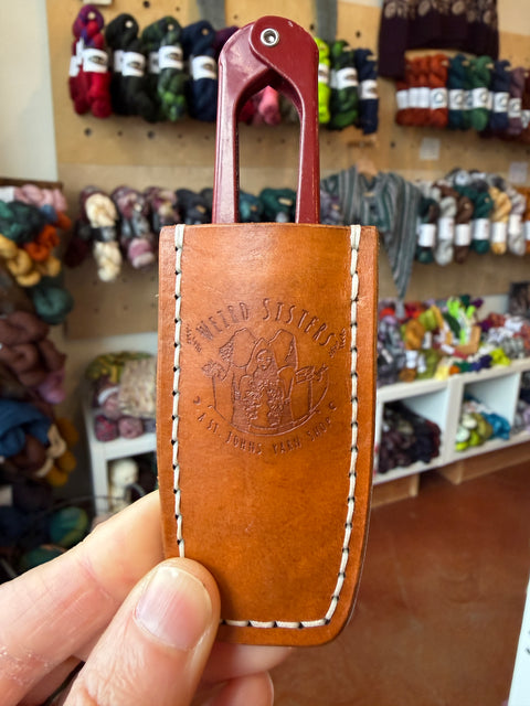 Weird Sisters Snips & Leather Sheath (Asstd. Colors)