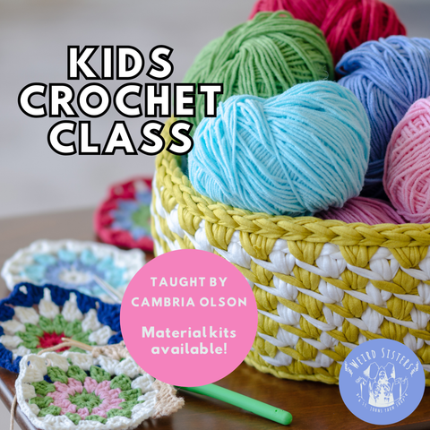 Kids Crochet Class (Summer 2026)