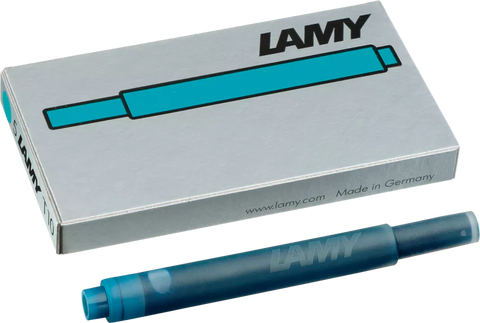Lamy Ink Cartridge T10 Turquoise (Box)