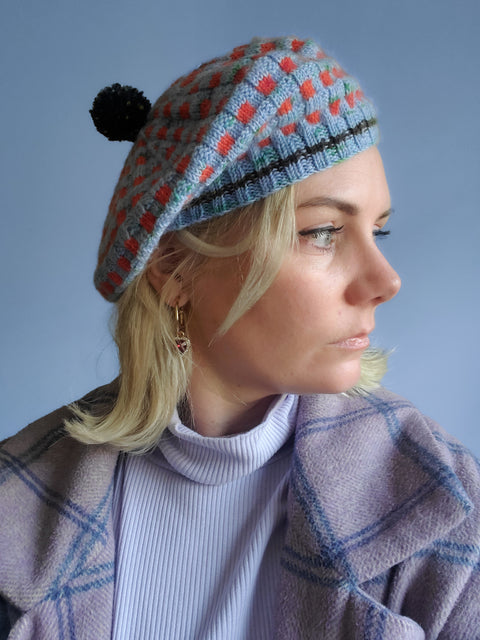 Fiction Fiber Sleuth Beret Pattern