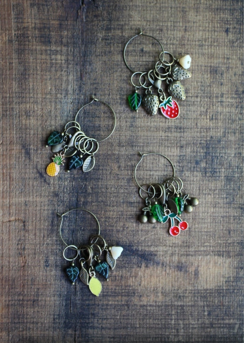 NNK Stitch Markers Summer Fruits