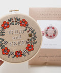 Junebug & Darlin Cross Stitch Kit Wild and Free