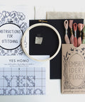 Junebug & Darlin Cross Stitch Kit Yes Homo