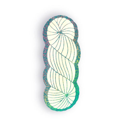 Knit & Gather Sticker Sparkly Yarn Hank