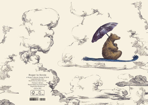RLB Card Flying Bear