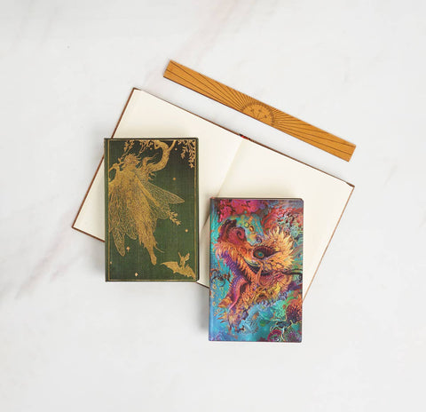 Paperblanks Olive Fairy Journal: Softcover / Midi / Lined