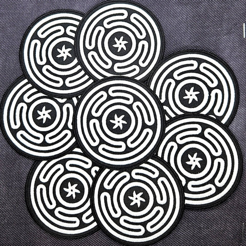 Junkyard Witch Patch Hecate's Wheel