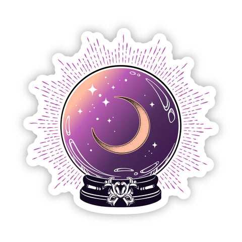 Kingdom of Threads Sticker Moon Crystal Ball