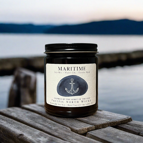 Pacific North Wicks Maritime Candle
