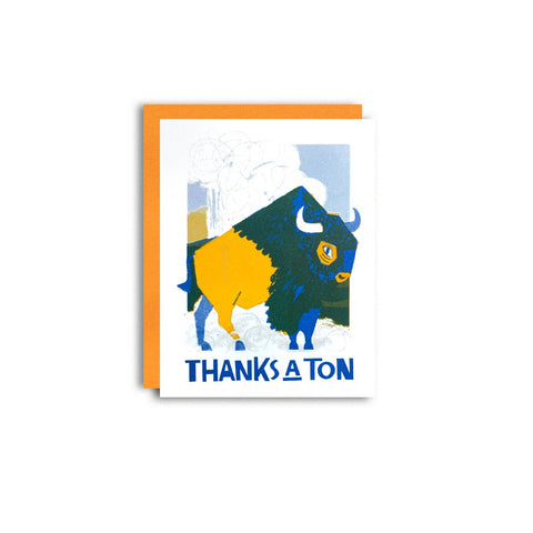 Pier Six Press Card Thanks a Ton