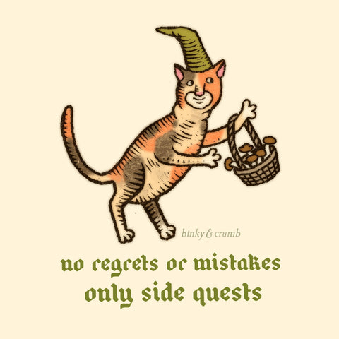 Binky and Crumb Sticker Side quests