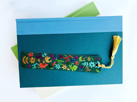 Rikrack Bookmark Animals Embroidery Tassel