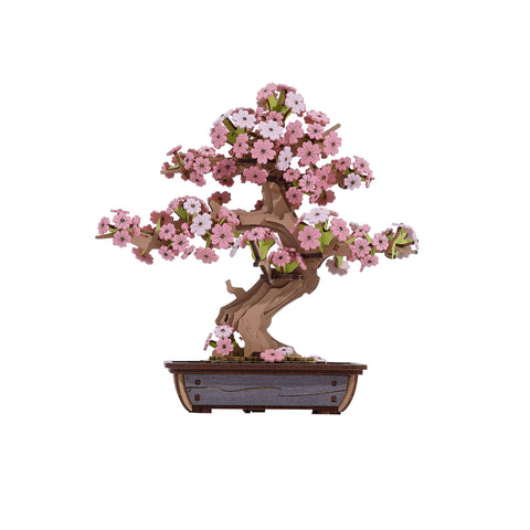 Hands Craft Wooden Puzzle: Sakura Bonsai